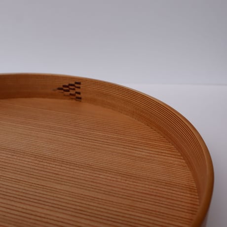 博多　高台付き曲物　直径25ｃｍ