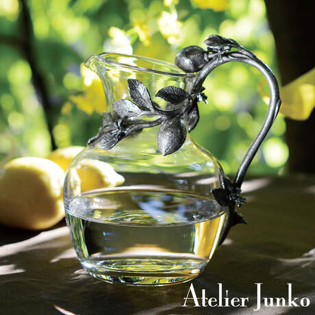 「Atelier Junko」グラスピッチャー　ラウンド　 レモン