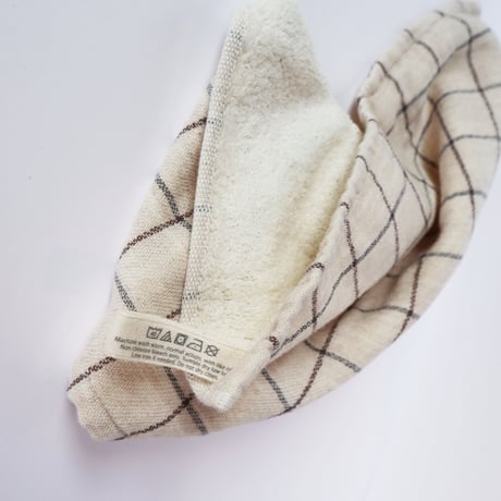 今治タオル【GLAPHグラフ】Ｓ　ハンドタオル（紅茶染め） 【33×33cm】　オーガニックコットン