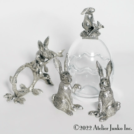 「Atelier Junko」 ボックス　グラス　キャロット＆ラビット