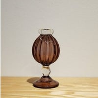 野の花入（アメジスト）「作家　村上恭一」
