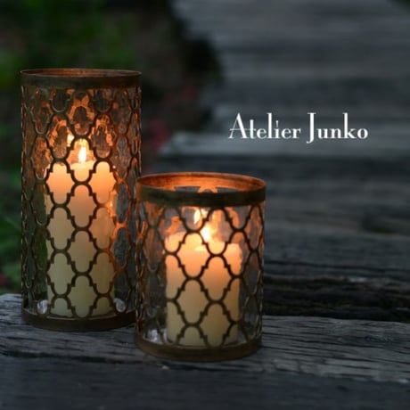 「Atelier Junko」 キャンドルホルダー　アラベスク　S