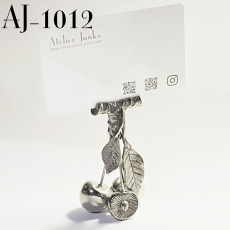 「Atelier Junko」カードホルダー　チェリーハーフ