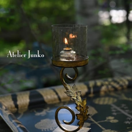 「Atelier Junko」 キャンドルスタンド　メープルリーフ