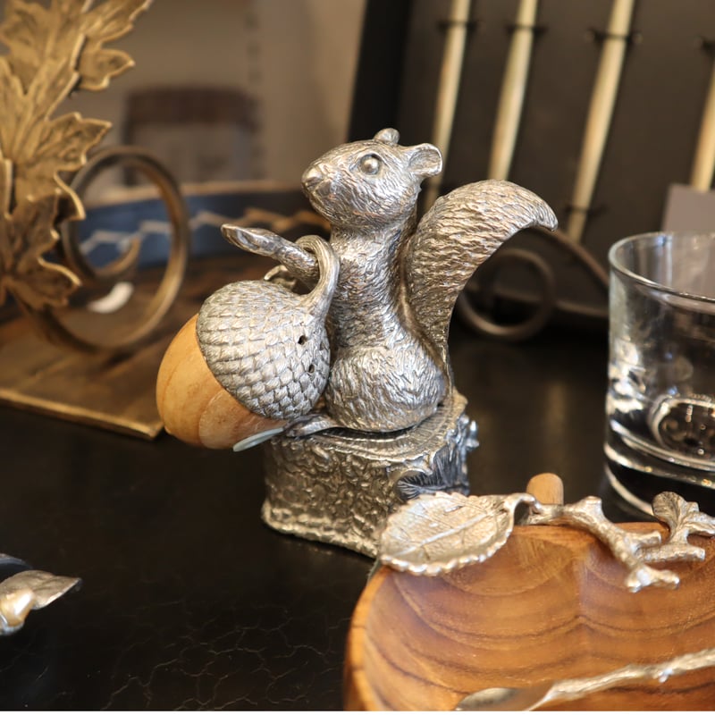 アトリエジュンコ　ソルト＆ペッパーリス＆ウッドエコン ソルト＆ペッパー リス＆ウッドエコン Salt & Pepper Squirrel