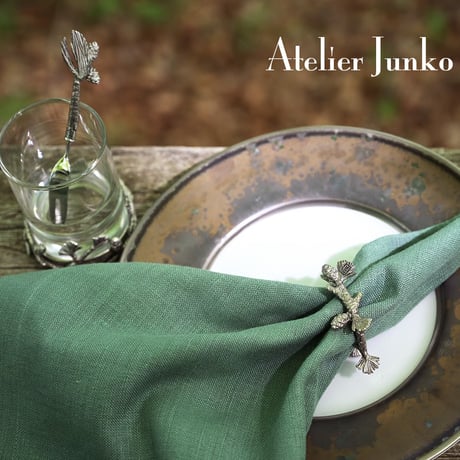 「Atelier Junko」　デザートフォーク パインコーン Dessert fork