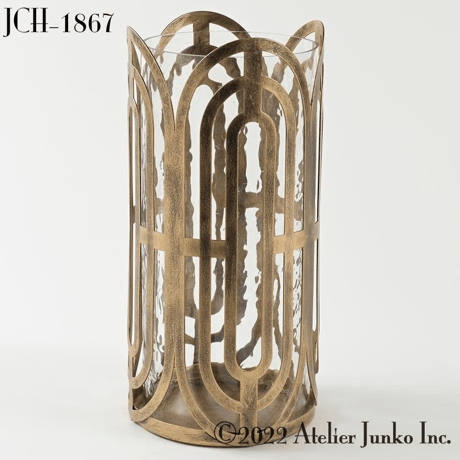 「Atelier Junko」 キャンドルホルダー　オーバルリンク