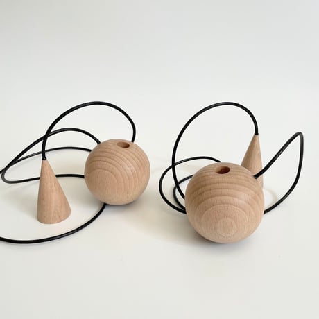 Hanging vase 02  ブラックロープ