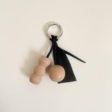 Key ring A  ブラック