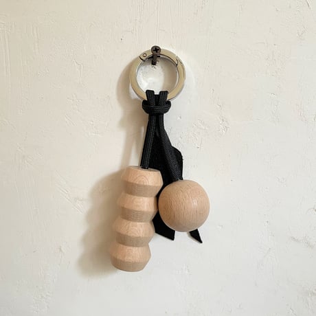 Key ring 07  ブラック
