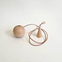Hanging vase 04  ベージュロープ