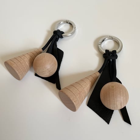 Key ring 01 ブラック
