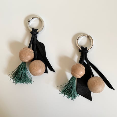 Key ring 12  グリーン