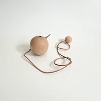 Hanging vase 03  ベージュロープ