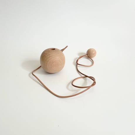 Hanging vase 03  ベージュロープ