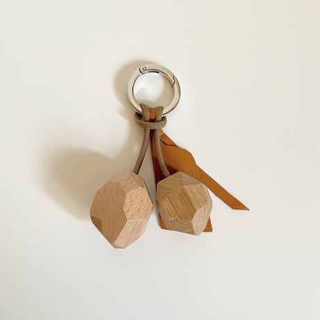 Key ring 10  ベージュ