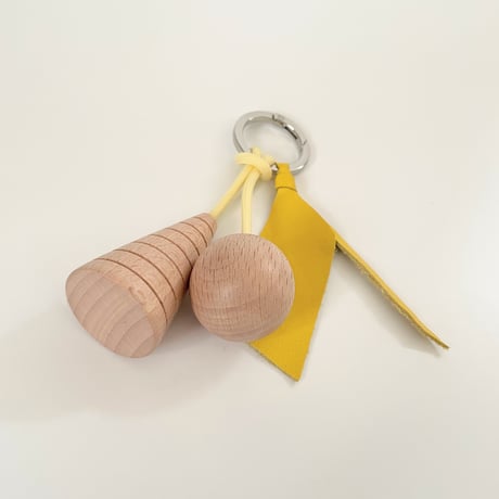 Key ring 23  イエロー