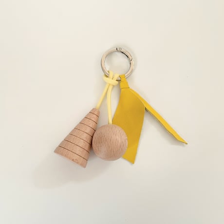 Key ring 23  イエロー