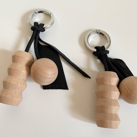 Key ring 07  ブラック