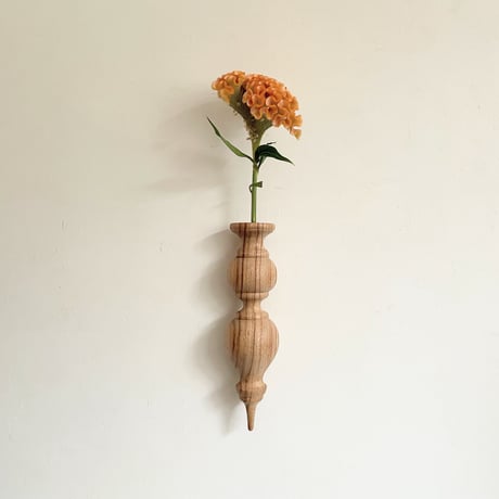 Wall vase 16  クスノキ