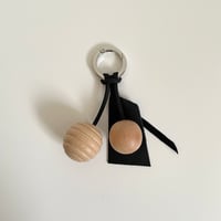 Key ring E  ブラック