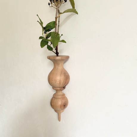Wall vase 14  クスノキ