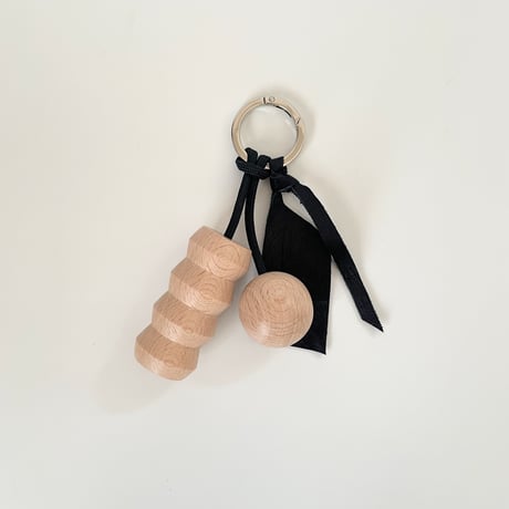 Key ring 13  ブラック