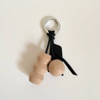 Key ring 05  ブラック