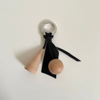 Key ring D  ブラック