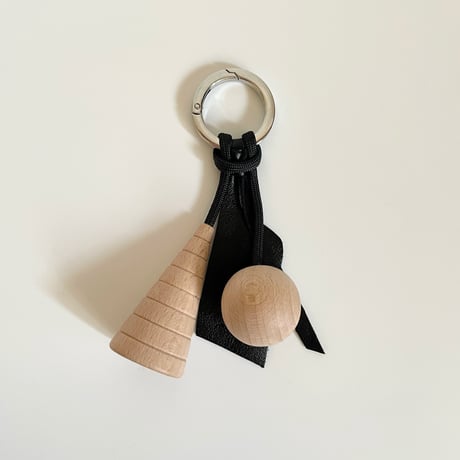 Key ring 01 ブラック