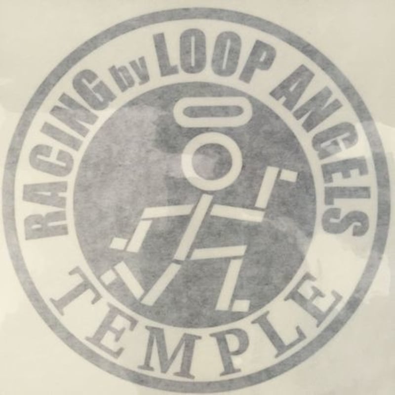 LOOP ANGELS サークル切り抜きステッカー スーパーBIGステッカー