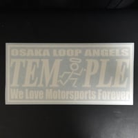 We Love TEMPLE 《復刻版》切り抜きステッカー