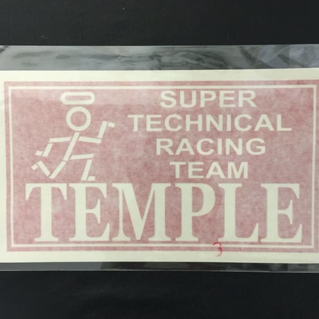 SUPER TECHNICAL カッティングスクエアステッカー