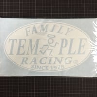 RACING FAMILY ラウンド切り抜き大判ステッカー