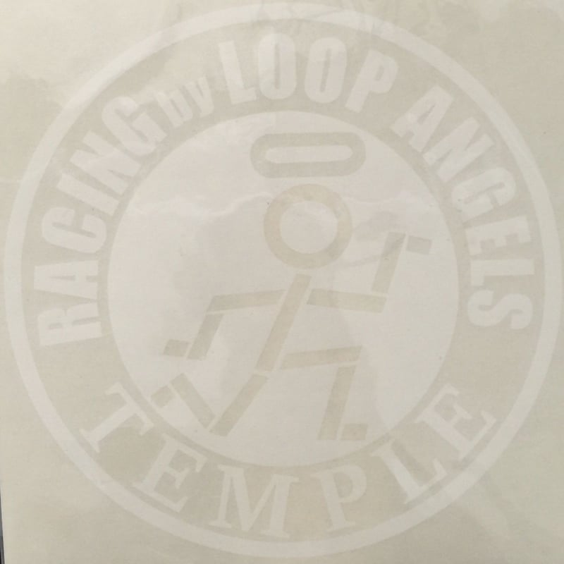 LOOP ANGELS サークル切り抜きステッカー スーパーBIGステッカー | TEMPLE