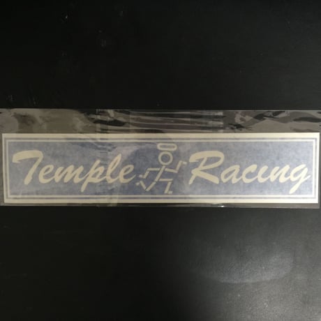 Temple Racing 筆記カッティングステッカー
