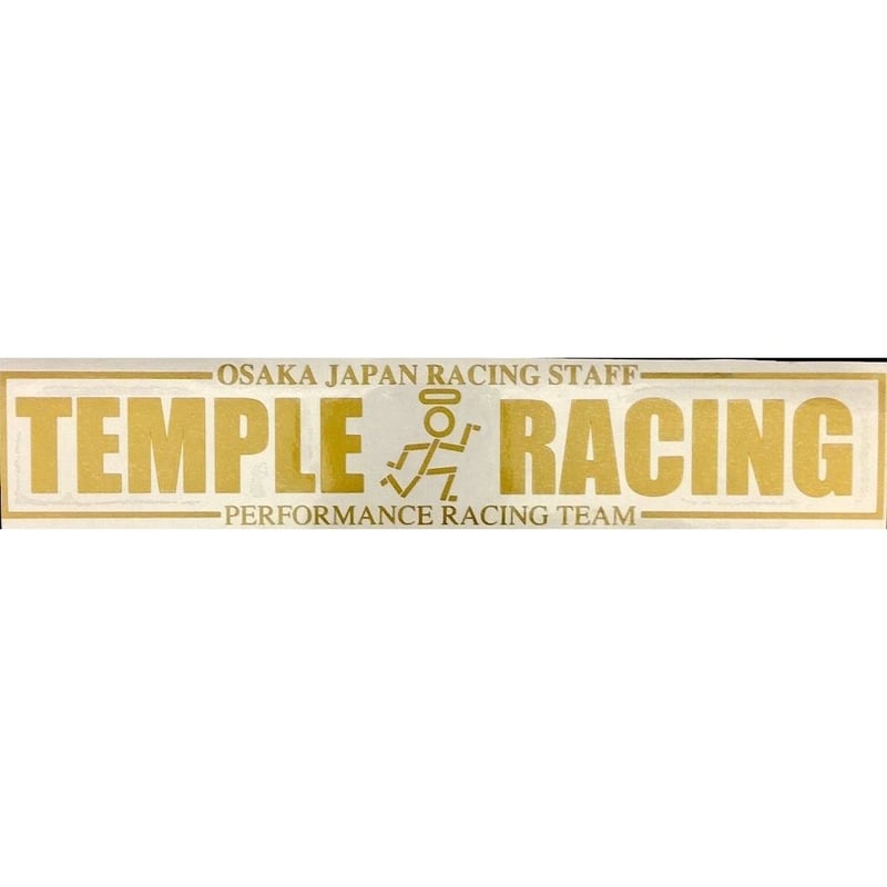 TEMPLE RACING カッティングステッカー 60サイズ | TEMPLE