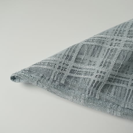 check lace head scarf