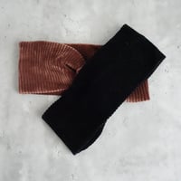 corduroy rib hair band