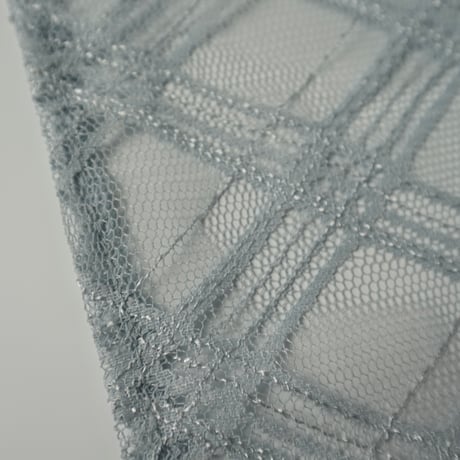 check lace head scarf