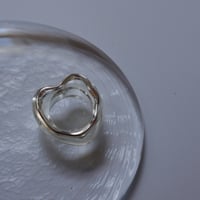heart acryl ring
