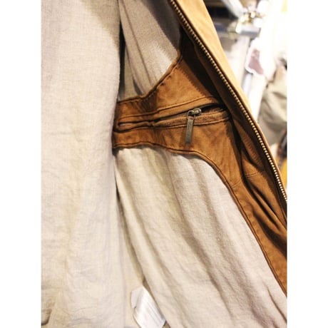 Brooks Brothers Camel Suede Varsity Jacket