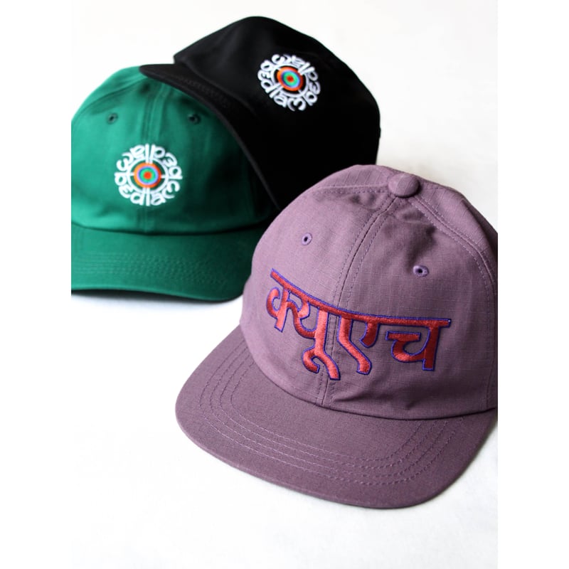 bedlam キャップ Bedlam 2 Tone Cap - Grey/Navy Green/Red Made in Japan