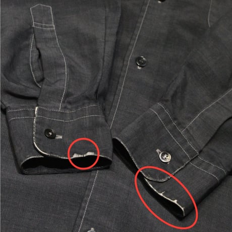 Band Collar L/SL Shirts