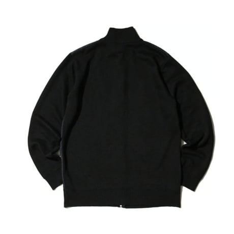Argyle Full Zip Knit Sweater