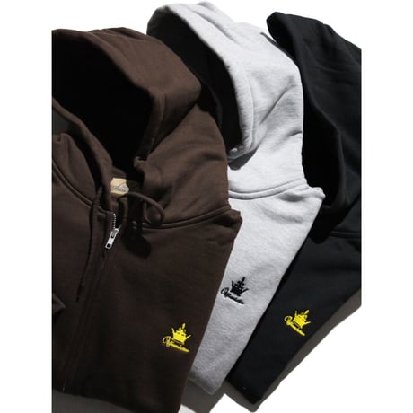 Old Foundation Crown Heavy Weight Full Zip Hoodie