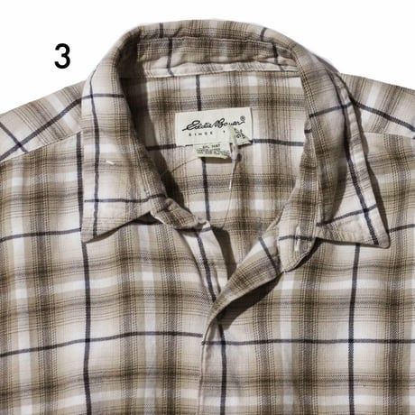 Ombre Plaid Flannel Shirts