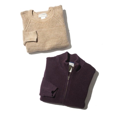 L.L. Bean Low Gauge Knit Sweaters
