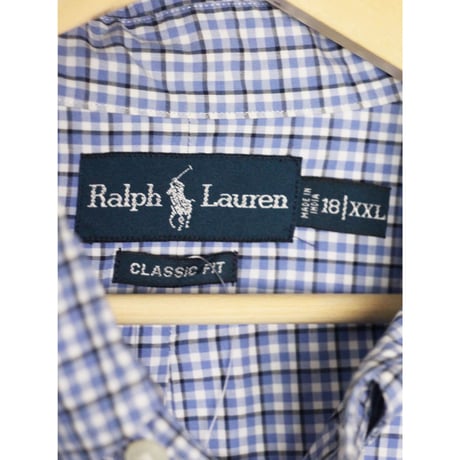 【Box Cut】Polo Ralph Lauren L/SL Shirt