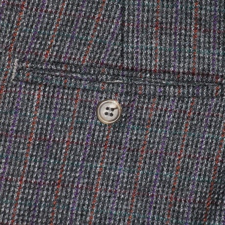 Plaid Wool Slacks
